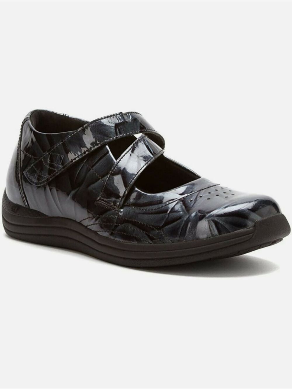 Drew Women's Orchid Criss Cross Strap Orthopedic Comfort Shoes